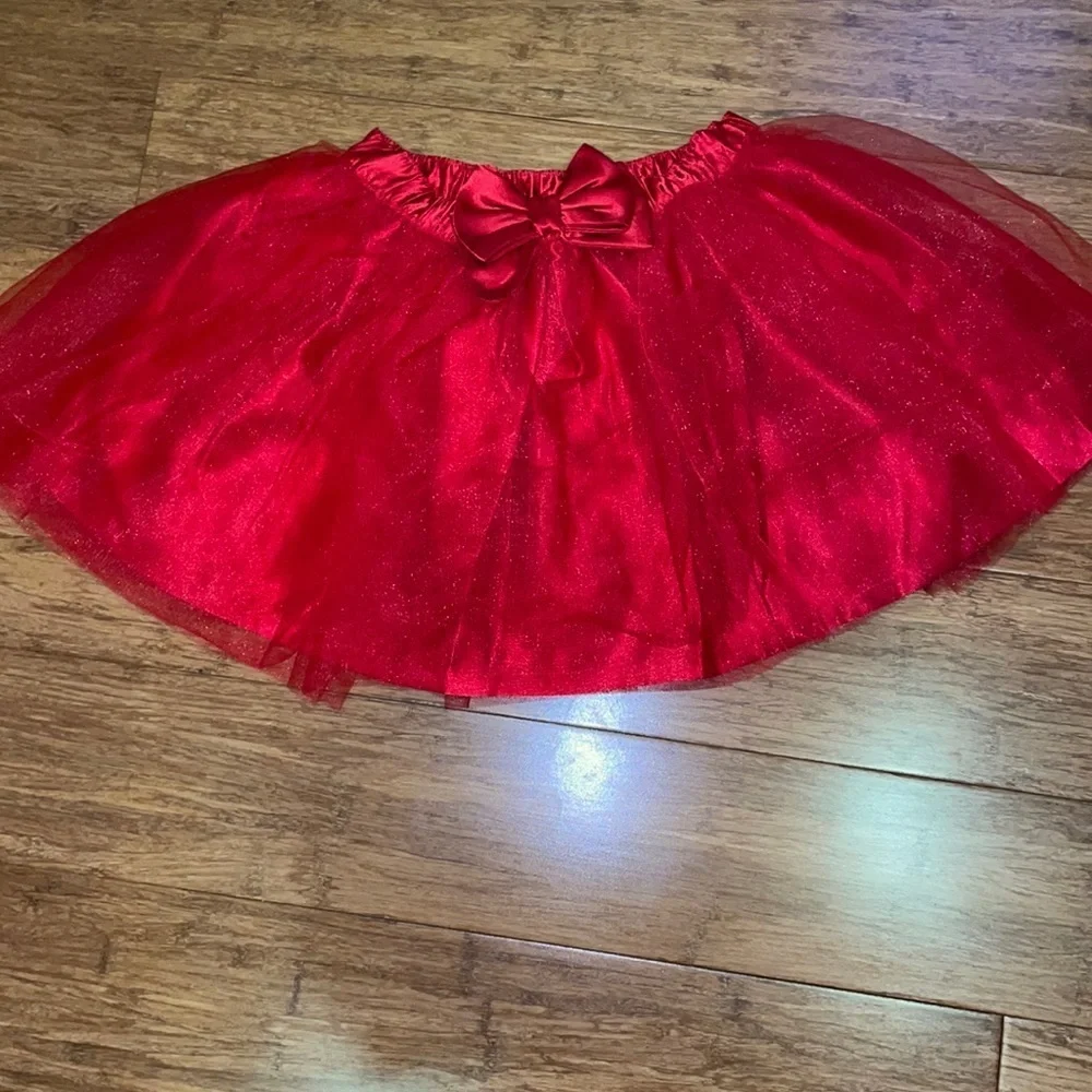 Gymboree + Olivia collaboration red tutu size 7 NWOT